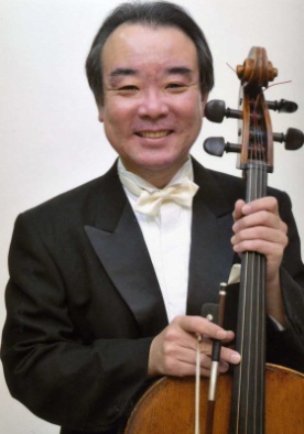チェロ奏者　田中雅弘さん