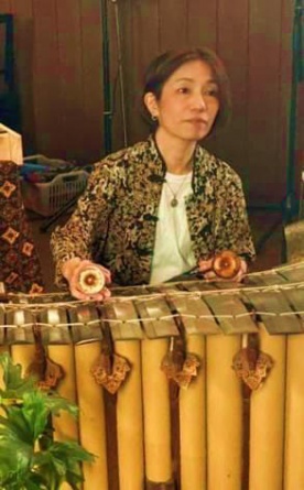 ガムラン奏者　照喜名仙子さん